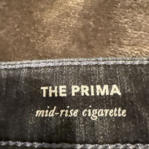AG Adriano Goldschmied Skinny Jeans Size 26 R Blue The Prima Cigarette Mid-Rise - Picture 6 of 13